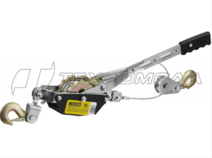 Лебедка STAYER "MAXPull" рычажная, тросовая, 1,5т