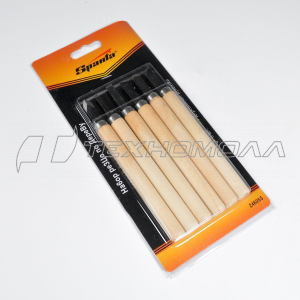 Набор резцов по дереву Sparta деревянные рукоятки, 6 шт.