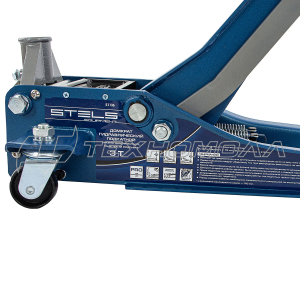 Домкрат STELS 3 т LOW PROFILE QUICK LIFT, 75-515 мм гидравл, подкатн.