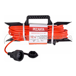 Удлинитель силовой на раме, СУ-2х1-30/1 (IP44) Ресанта 61/118/3