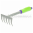 Грабли 5-зубые, 115х275 мм, стальные, пластиковая рукоятка Palisad
