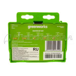 Набор фрез (5 шт.) для фрезера Greenworks