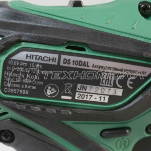 Ак. дрель HITACHI DS 10 DAL Ак. дрель HITACHI DS 10 DAL