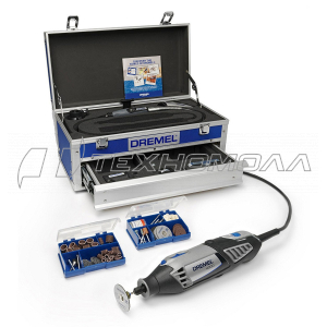 Гравер DREMEL 4000-6/128 Platinum Edition, кейс