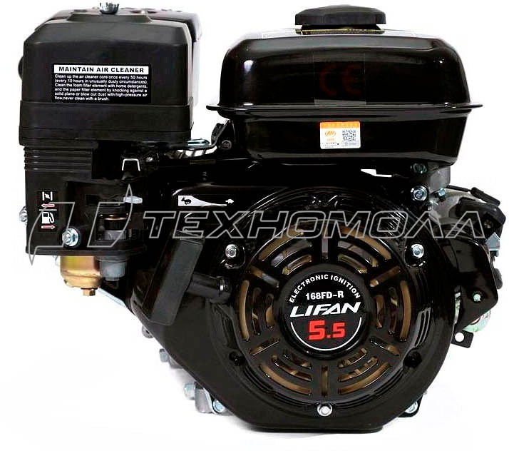 Двигатель 168FD-R 6.5 л.с., D20, 7А LIFAN 00-00001295