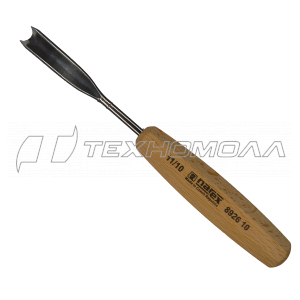 Резец NAREX Standart Line, желоб, тип 11, 10 мм