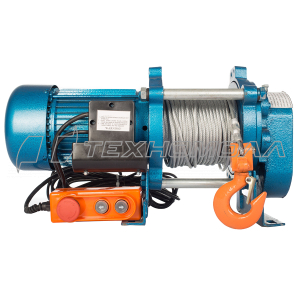 Лебедка TOR ЛЭК-500 E21 (KCD) 500 кг, 220 В с канатом 30 м