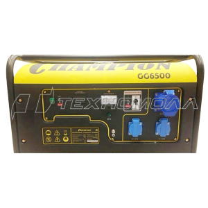 Бензогенератор CHAMPION GG6500 5/5,5кВт, 72,5 кг Бензогенератор CHAMPION GG6500 5/5,5кВт, 72,5 кг