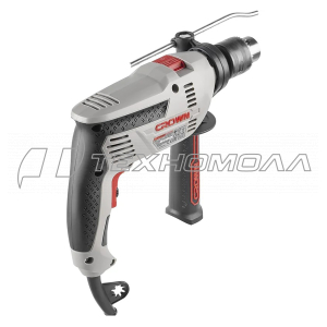 Дрель ударная CROWN CT10128 600Вт, КП 1,5-13