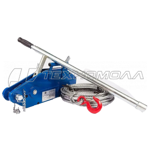 Лебедка рычажная тросовая TOR MTM 1600, 1.6т L 20м