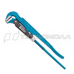 Ключ трубный рычажный, №1, 1", цельнокованый, CrV, тип - "L" Gross