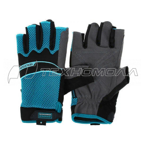 Перчатки комбинированные облегченные, открытые пальцы AKTIV, М// Gross