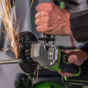 Ак. угловая шлифмашина Greenworks GD24AG