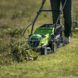 Аккумуляторная газонокосилка Greenworks G40LM35