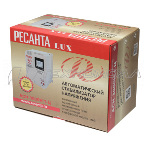 Стаб. напряжения РЕСАНТА АСН-3000 Н/1-Ц Lux Стаб. напряжения РЕСАНТА АСН-3000 Н/1-Ц Lux