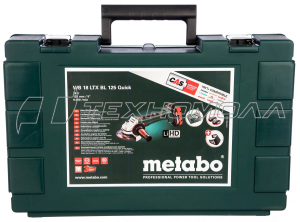 Аккумуляторная угловая шлифмашина Metabo WB 18 LTX BL 125 Quick 613077840