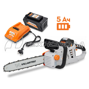 Аккумуляторная цепная пила VILLARTEC SА40 SET