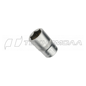Головка 6-ти гранная х 17 мм 1/2" ДелоТехники