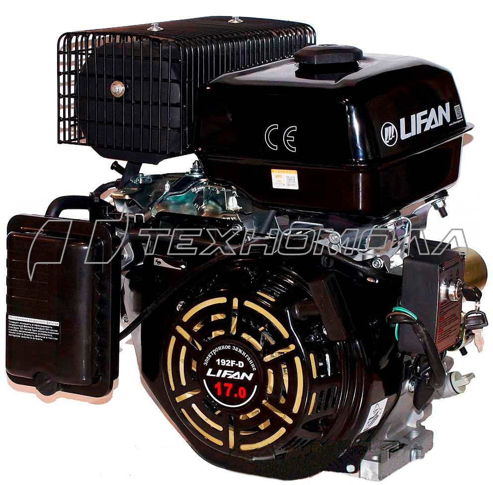 Двигатель LIFAN 192FD D25, 7А 00-00000476