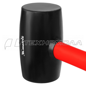 Киянка резиновая, 680 г, черная резина, фибергласовая рукоятка// Matrix