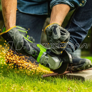 Ак. угловая шлифмашина Greenworks GD24AG