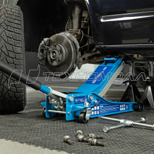 Домкрат STELS 3 т LOW PROFILE QUICK LIFT, 75-515 мм гидравл, подкатн.