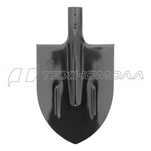 Лопата штыковая, 205х275 мм, ребра жесткости, без черенка Россия