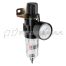 Фильтр-регулятор FR1500, 10 бар, 1500 л/мин, 1/4"// Denzel