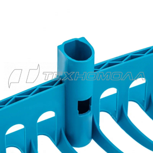 Грабли пластиковые, 565 мм, 18 прямых зубьев, усиленные, LUXE Palisad