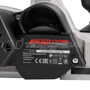 Эл. рубанок CROWN CT14019X