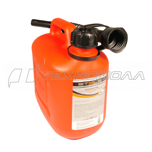 Канистра вертикальная 5 л, пластиковая Stels