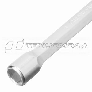 Ключ трубчатый торцевой усиленный, 8х10 мм, CrV// Stels