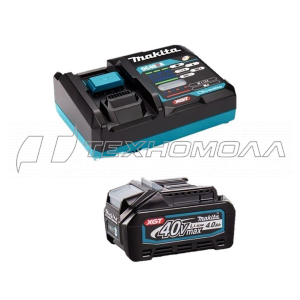 Набор MAKITA аккум и з/у (XGT, 1x4.0Ач, DC40RA, картон)