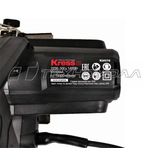 Пила дисковая по плитке KRESS KU076 1400 Вт (без ДИСКА) замена KU076.1
