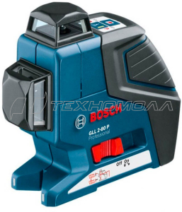 Линейный лазерный нивелир Bosch GLL 2-80 P + штатив BS 150 + вкладка под L-Boxx 0.601.063.205