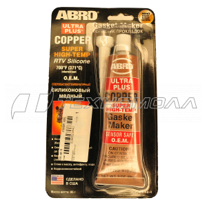 Герметик прокладок ABRO 85г медный