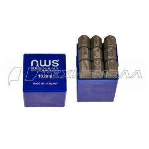 Набор шрифтов № 10 NWS (цифры 0-9, 1100 гр)