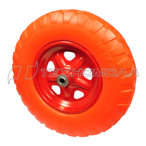 Колесо PU 4.80/4.00х80 D16 полиуретан 380мм