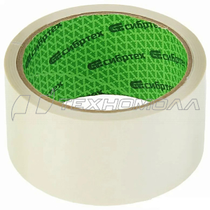 Клейкая лента, 48 мм х 40 м, цвет прозрачный Сибртех