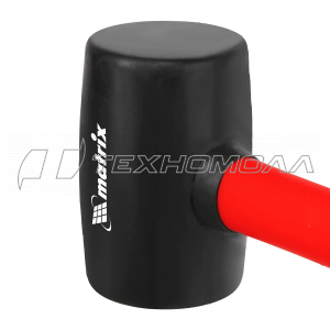 Киянка резиновая, MATRIX 225 г., ручка фиберглас,