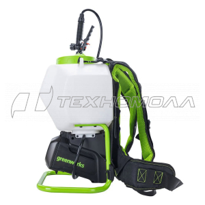 Опрыскиватель аккумуляторный Greenworks VT G40BPS, 40V, c 1хАКБ 2 Ач и ЗУ