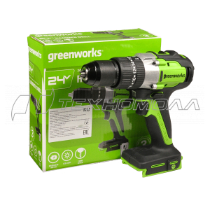 Ак. дрель Greenworks GD24DD60
