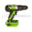 Ак. дрель Greenworks GD24DD60