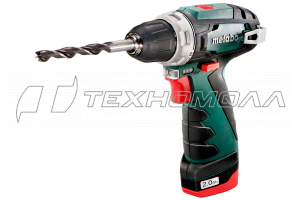 Аккумуляторный винтоверт Metabo PowerMaxx BS 10.8В 600984000