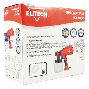 Краскопульт ELITECH КЭ 400П нз Краскопульт ELITECH КЭ 400П нз