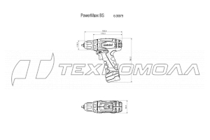 Аккумуляторный винтоверт Metabo PowerMaxx BS 600079550
