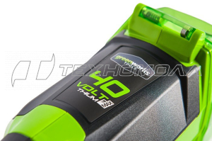 Снегоуборочник аккумуляторный Greenworks GD40SSK2