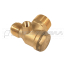 Клапан обратный- тройник 3/4"М 1/2"М FUBAG