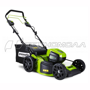 Аккумуляторная газонокосилка Greenworks GD60LM46SP