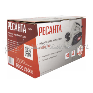 Эл. рубанок РЕСАНТА Р-82/1100